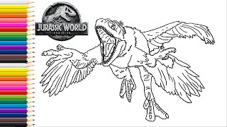   Coloring Pages Jurassic World  Free