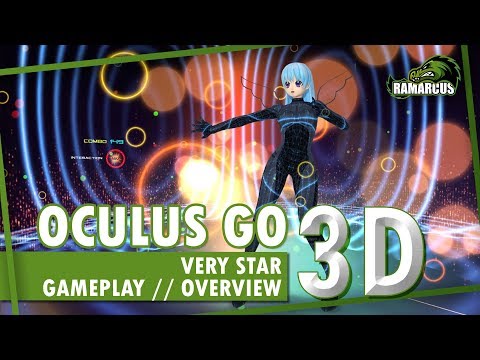 Oculus Go // Very Star Gameplay Overview / 3D SBS