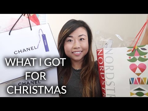 what-i-got-for-christmas-2017-|-chanel-beauty,-burberry,-diptyque,-stuart-weitzman,-etc