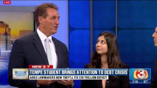 Sen. Flake Brings Tempe HS Student's Message to Senate Floor