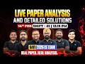 GATE 2026 - CE SHIFT - 1 | Paper Analysis And Detailed Solution | Real Paper. Real Analysis