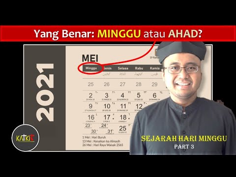 Video: Bilakah Minggu Ahad