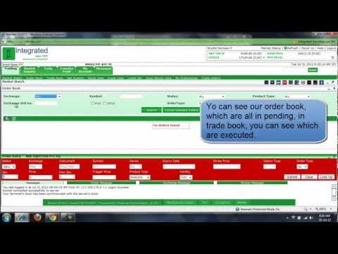 Internet Trading Demo - Integrated Enterprises - by Ervai Share - Eruvadi - 0131