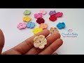 Mini Florzinha de Crochê - Crochet Baby Yara Nascimento