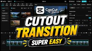 How to Make Cut Out Transition in CapCut PC | SUPER EASY