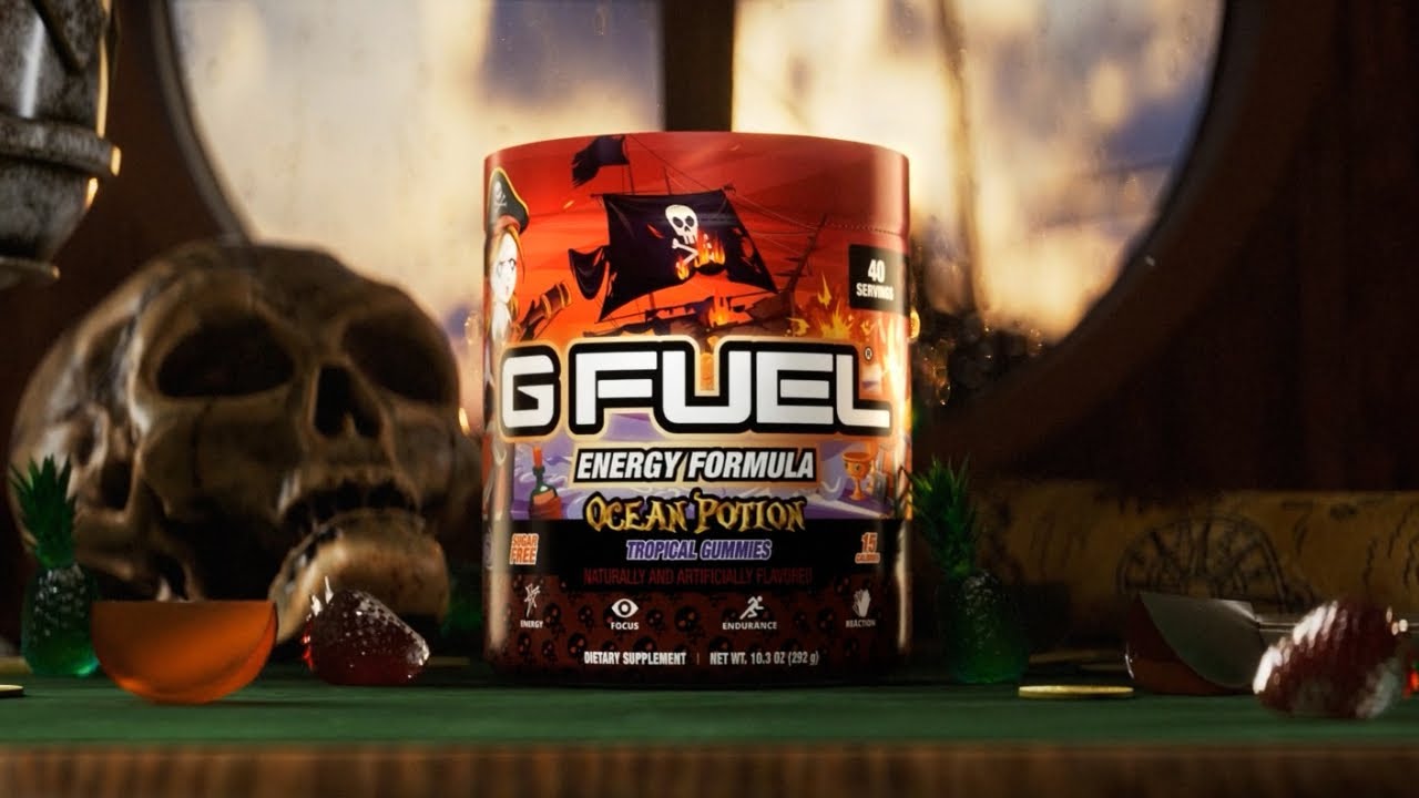 Ocean Potion Reanimated! | G FUEL Tropical Gummies Flavor