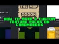 How To Make Custom Texture Packs On Chromebook (Bedrock Edition, Xbox)