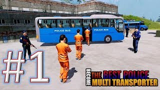 Jail Prisoner Police Bus Transport Plane gameplay walkthrough 1 android & ios screenshot 2
