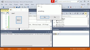 Create MESSAGE BOX in VB.NET !!!