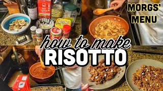 HOW TO MAKE RISOTTO! | Recipe for Red Wine & Goat Cheese Risotto