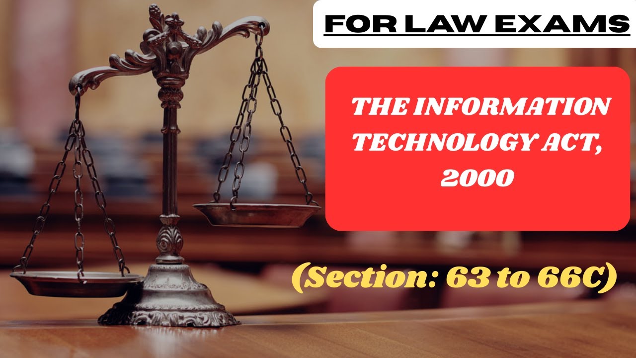 IT Act 2000 Sections 63–66C with Jan Vishwas Act 2023 | Cyber Law