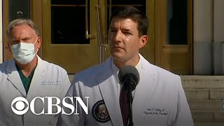 Special Report: Doctors give update as Trump prepares to leave hospital