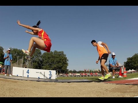 Athletics - Juntingxian Jia - women's long jump T11 final - 2013 IPC
Athletics World C...