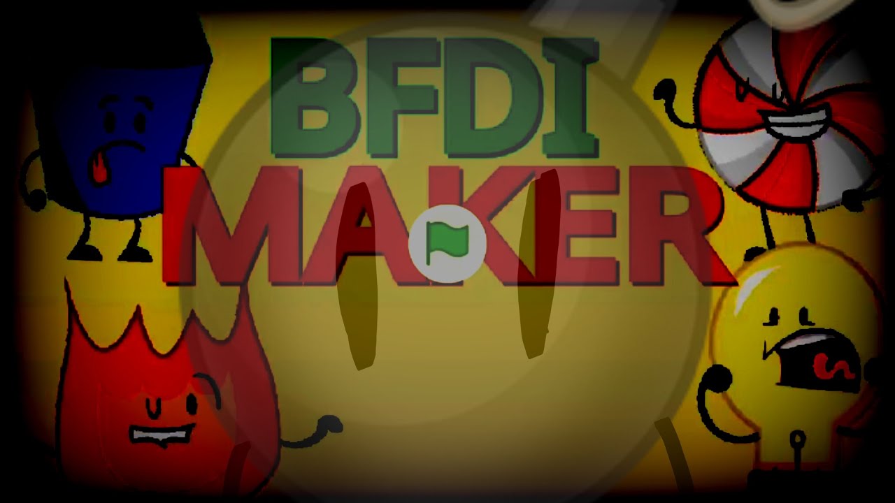 New LOST Build Of BFDI MAKER!!! 
