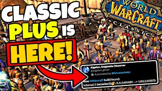 A NEW Classic WoW Build / Patch - The FIRST SIGN of Classic PLUS?!