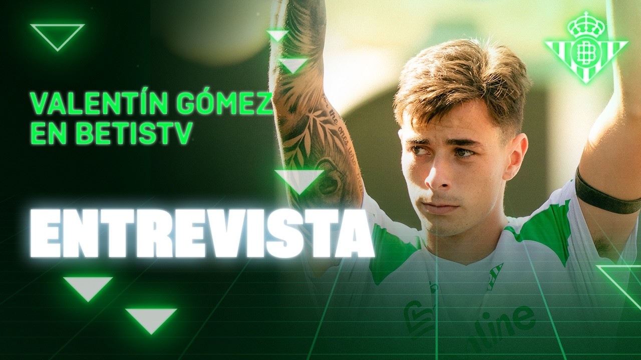 Entrevista a VALENTÍN Gómez en el stage de Alemania 🗣🎙 | Real BETIS Balompié