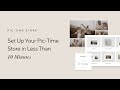 Set up your store in less than 10 minutes