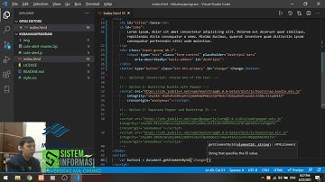 Kuis Kecil 8 Matakuliah Bahasa Pemrograman 2021 Alert Javascript