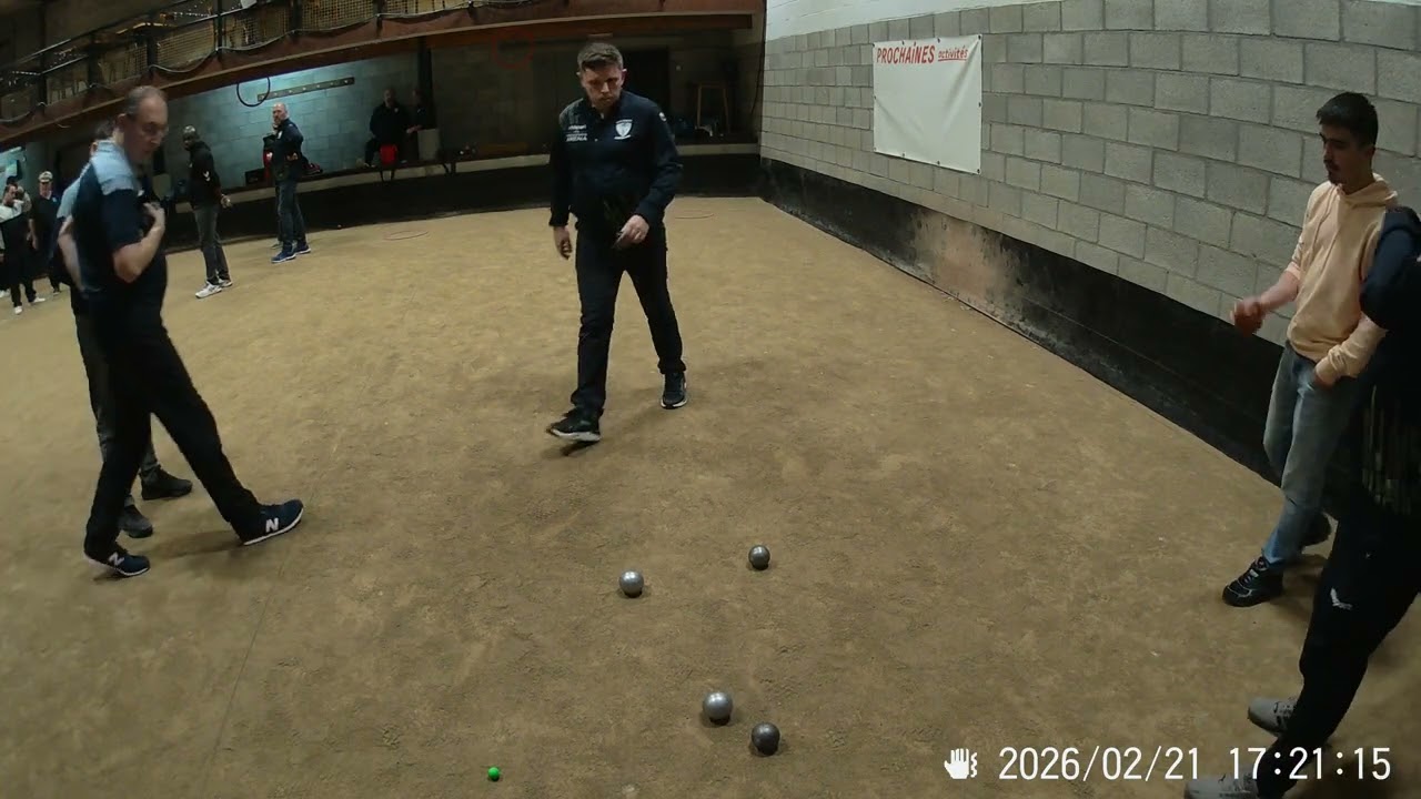 Pétanque, National 2 2025/26, Rencontre 2, Schumi&Longfils&Flawinne, Partie 4/5
