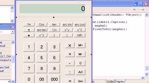 Jember University Delphi Tutorial Pertemuan 7 kalkulator lanjutan