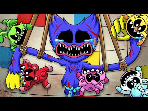 NIGHTMARE HUGGY WUGGY DEATH! Poppy Playtime Chapter 3 Animation