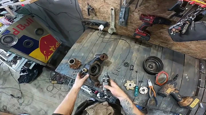 Chevy Camaro 350 small block water pump rebuild.