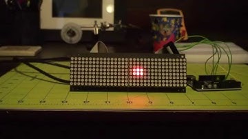 Arduino & 8x32 Matrix from SureElectronics