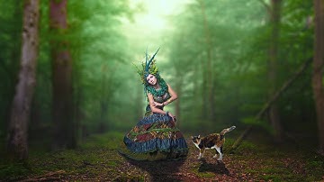 Fantasy Forest: Photoshop Manipulation Tutorial 2018