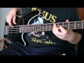 Gorillaz  kids with guns bass cover