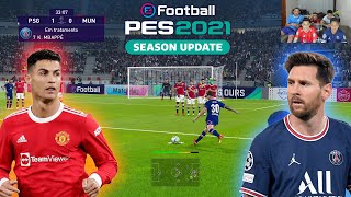 COPA RIKINHO SEMIFINAL PSG x MAN UNITED PES 2021 UEFA CHAMPIONS LEAGUE ‹ Rikinho ›