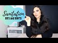 **MUST WATCH** SANITATION DO'S AND DON'TS | HEALTH & SAFETY LAWS | SOLO ESTHETICIAN {GIVEAWAY!}