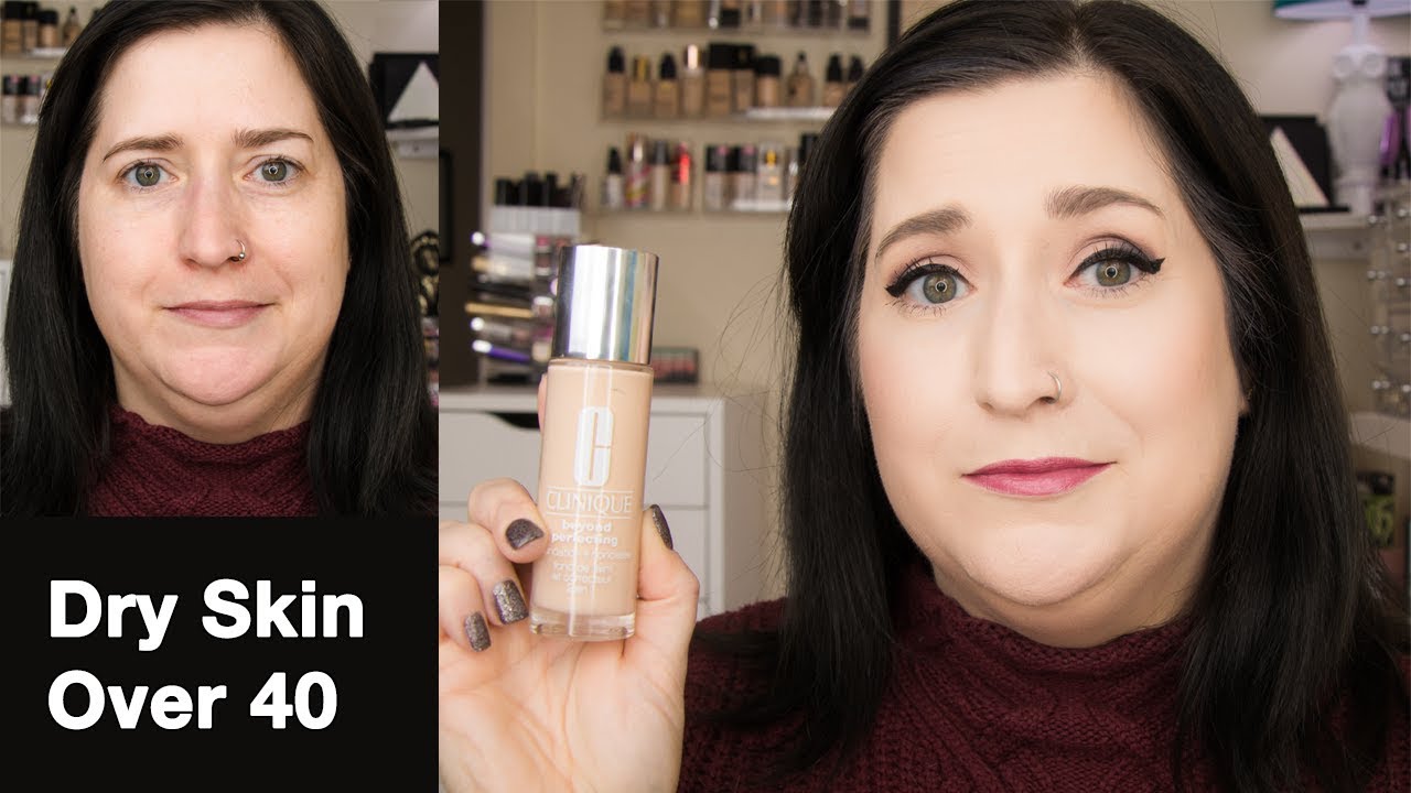 CLINIQUE BEYOND PERFECTING FOUNDATION | Dry Skin Review FOUNDATION FEST