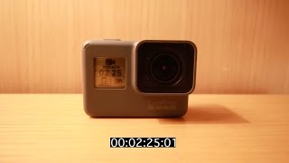 Gopro Hero5 Battery Testing.