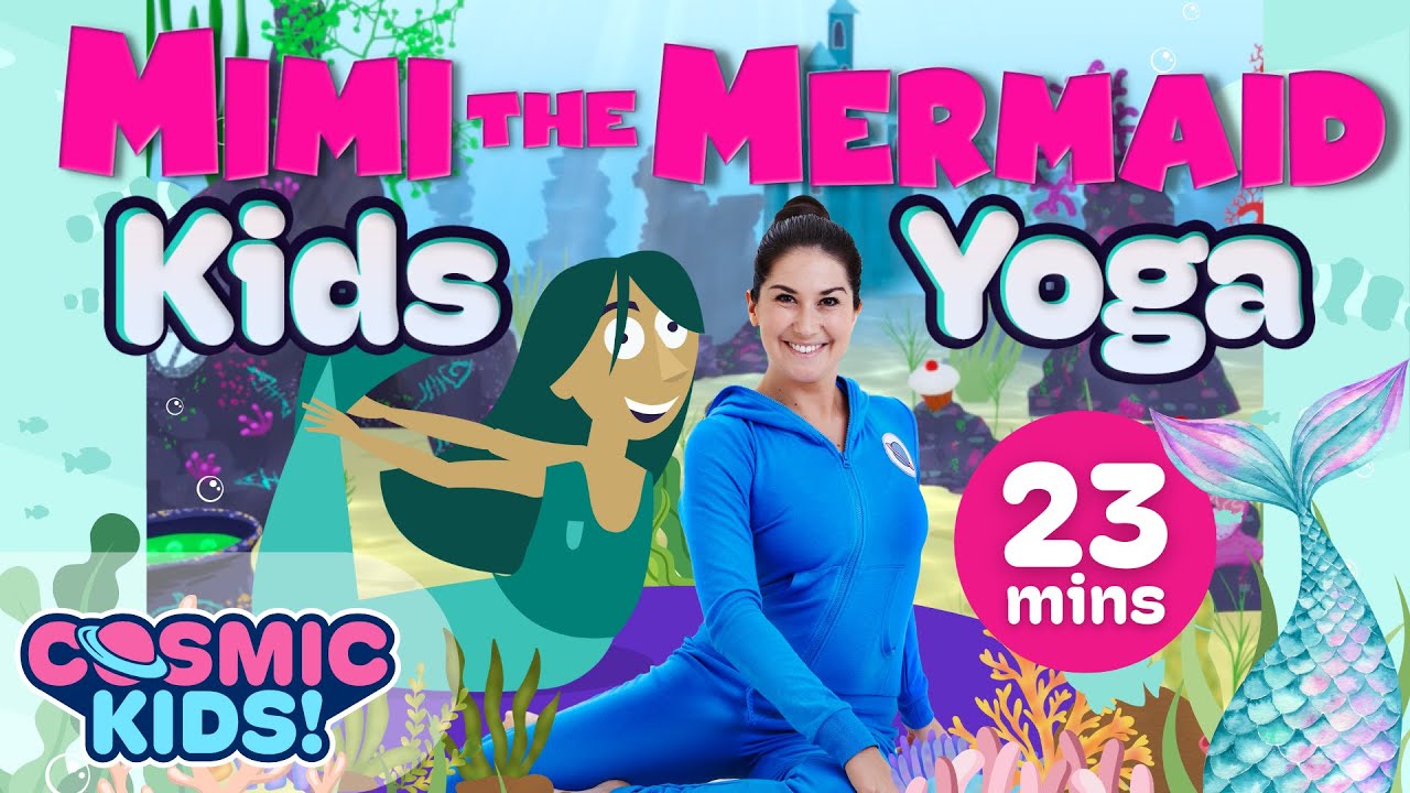 Mimi the Mermaid | A Cosmic Kids Yoga Adventure! 🌊🧜‍♀️ Mermaid Videos for Kids