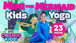 Mimi the Mermaid | A Cosmic Kids Yoga Adventure! ‍♀ Mermaid Videos for Kids