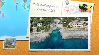 Cala dell'Acquaviva con drone 4K Viaggio nel Salento (LE)