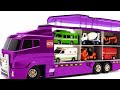 はたらくくるまのトミカを開封してキャリアカーに積み込み!☆ / Unboxing Tomica work vehicles & loading them onto the carrier truck!