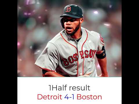 Detroit Tigers Vs Boston Red Sox 8 12 2023 Whole Result Detroit 6 2 Boston 