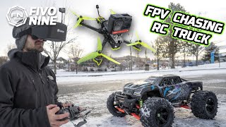 FPV Chasing Rc cars