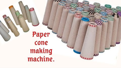 Paper cone factory.