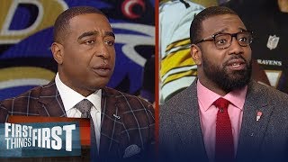 Cris Carter on the Steelers' win over Ravens, Harbaugh on the hot seat? | NFL | FIRST THINGS FIRST