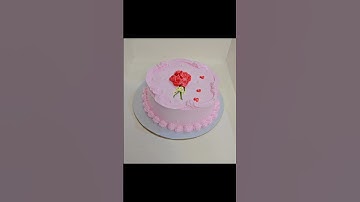 Cake decoration for beginners at home#cake#shortsfeed#shorts #youtubeshorts#cakedecorating #ytshorts