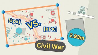 The [KPK]-[kpk] Civil Wars Saga Continues! + 2.93m Anni - Growth Clan Wars Arras.io || KePiKgamer