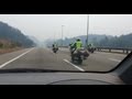 Malaysian King Motorcade - موكب ملك ماليزيا