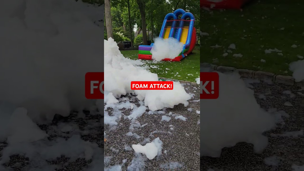 Look out for the FOAM! Foam party by The Foam Boys!