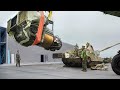 How they Replace Massive Engine of US M1 Abrams Tank