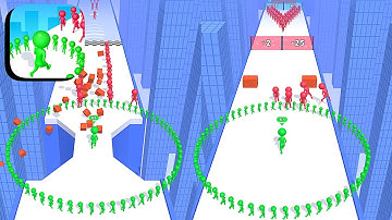 Circles Run 3D ​- All Levels Gameplay Android,ios (Levels 7-8)