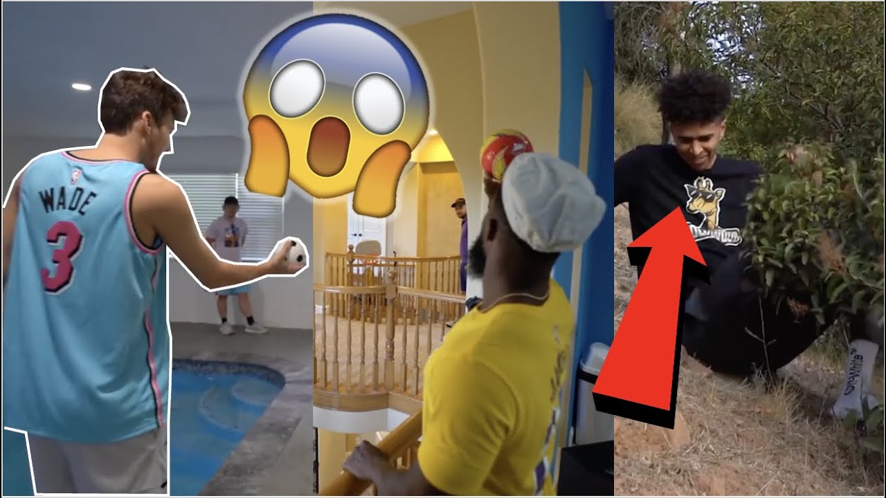 2HYPE Mini Golf TRICK SHOT Basketball FUNNY Moments & BIGGEST FAILS! (Compilation)