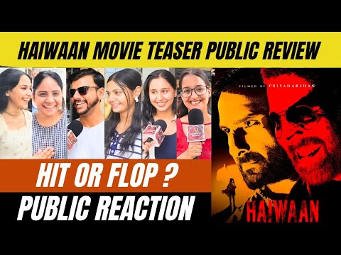 Haiwaan Movie Teaser Public Review| Akshay Kumar की नई फिल्म का Teaser देखकर क्या है जनता का कहना?🥹🫡