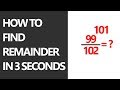 Remainder Theorem - 3 Seconds Trick (HINDI)